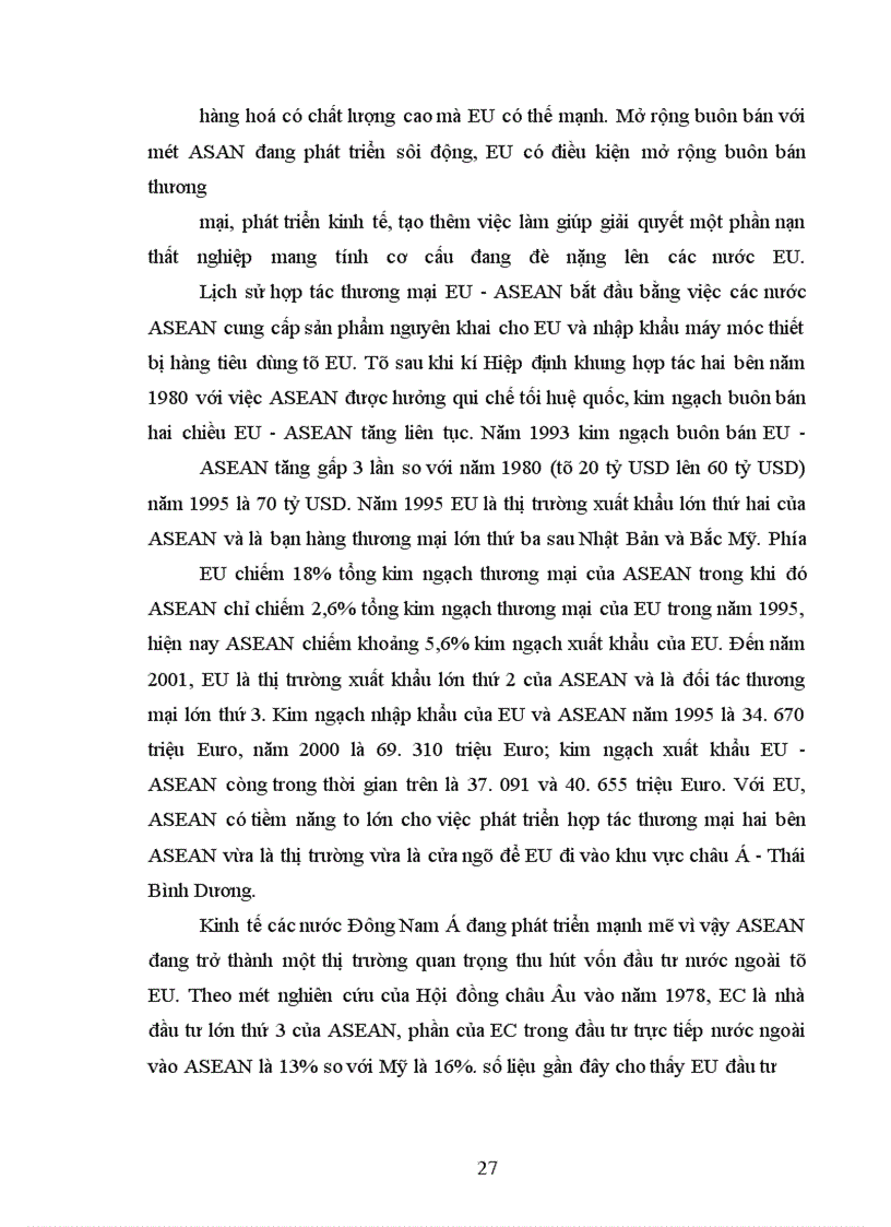 image for page Bước phát triển trong quan hệ EU - ASEAN