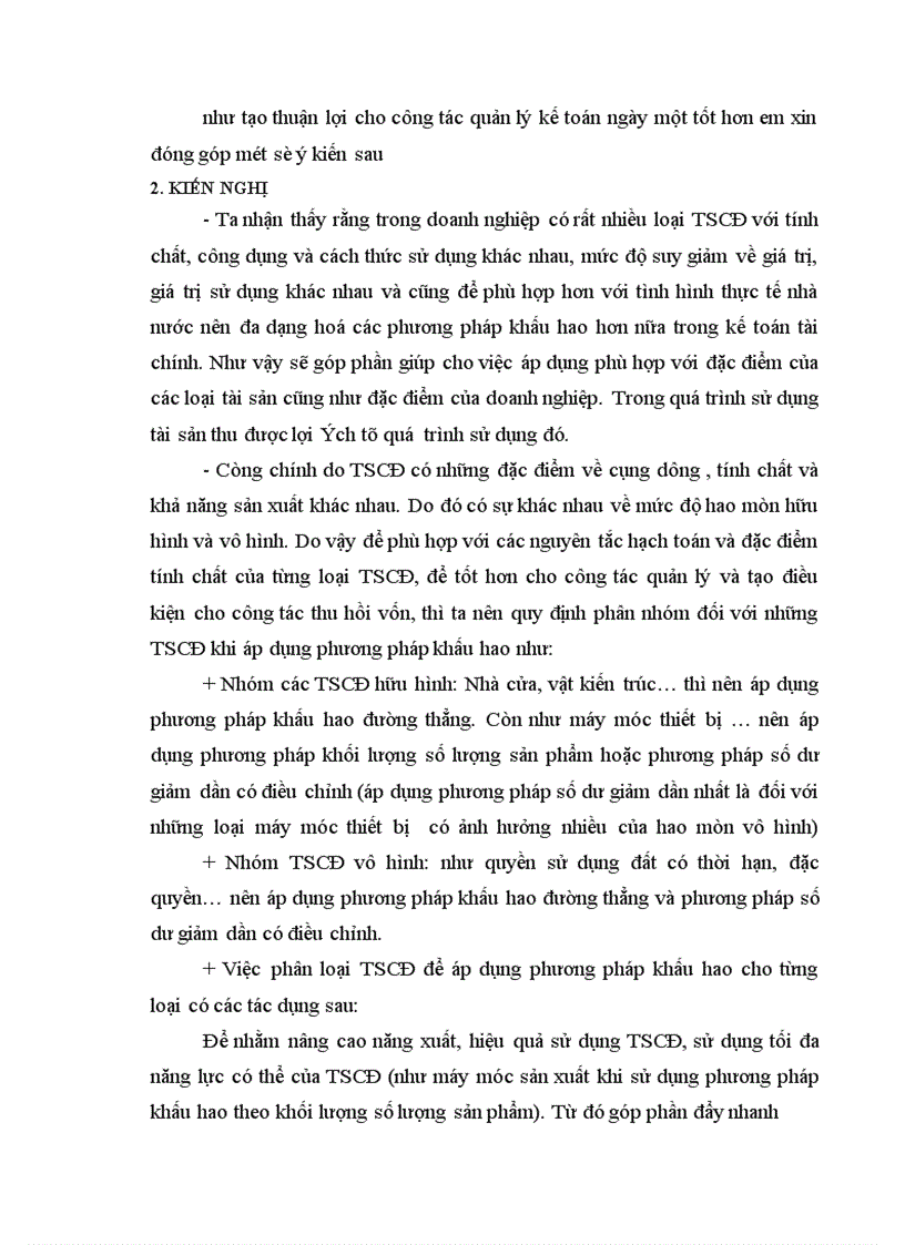 image for page Cơ sở lý luận về khấu hao TSCĐ và hạch toán khấu hao TSCĐ