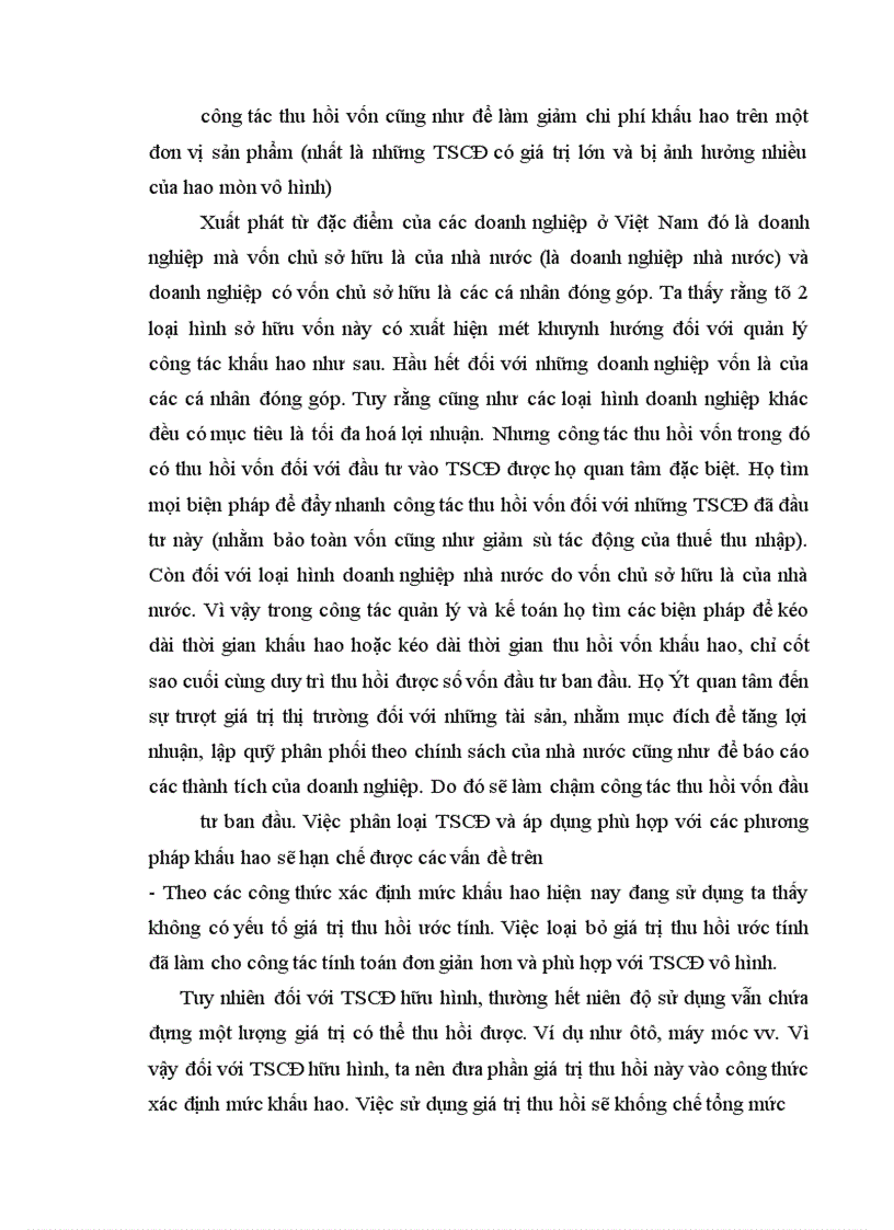 image for page Cơ sở lý luận về khấu hao TSCĐ và hạch toán khấu hao TSCĐ