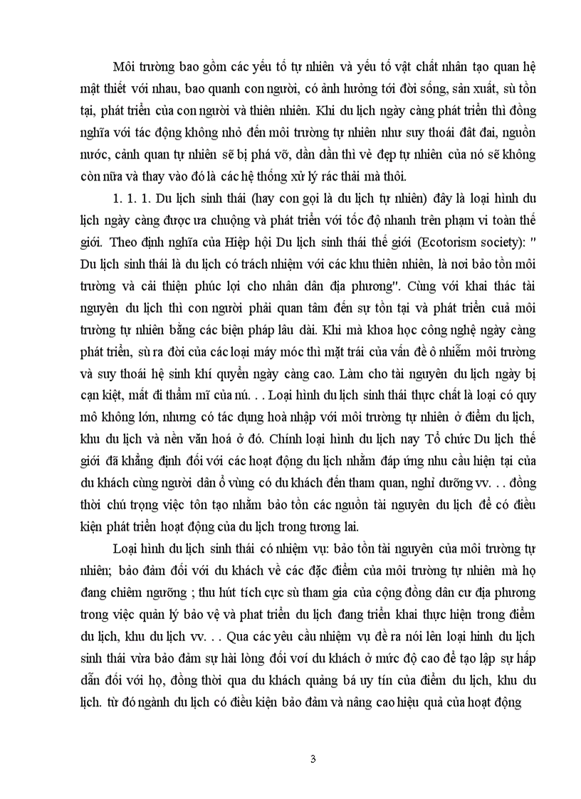 image for page Du lịch môi trường