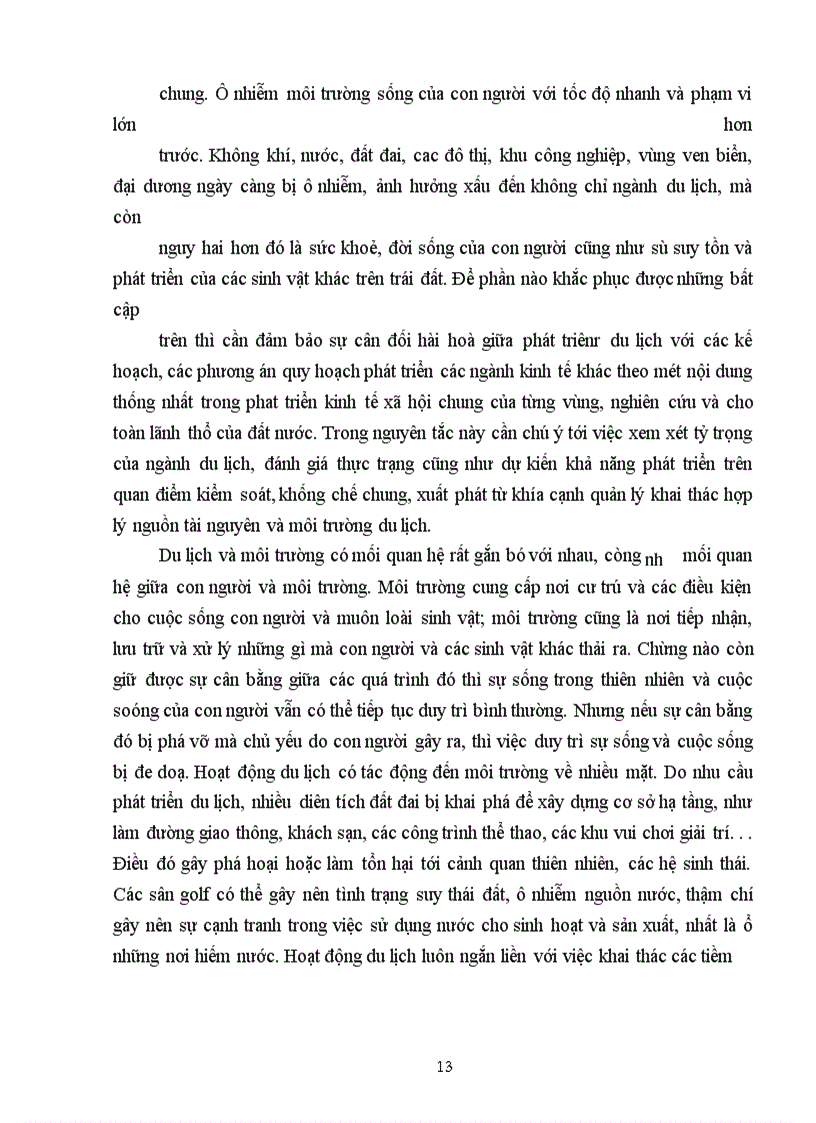 image for page Du lịch môi trường