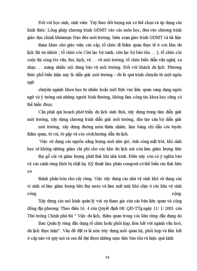 image for page Du lịch môi trường
