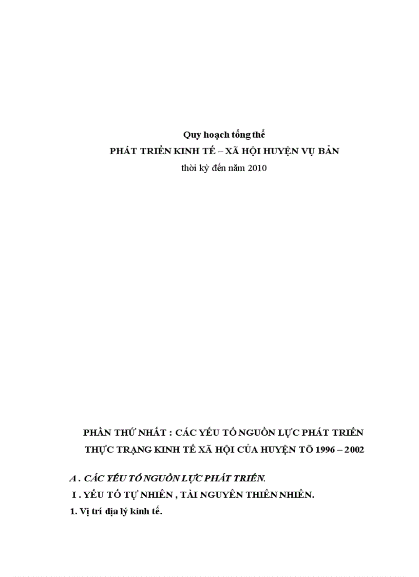 image for page Phát triển kinh tế xã hội huyện Vụ Bản