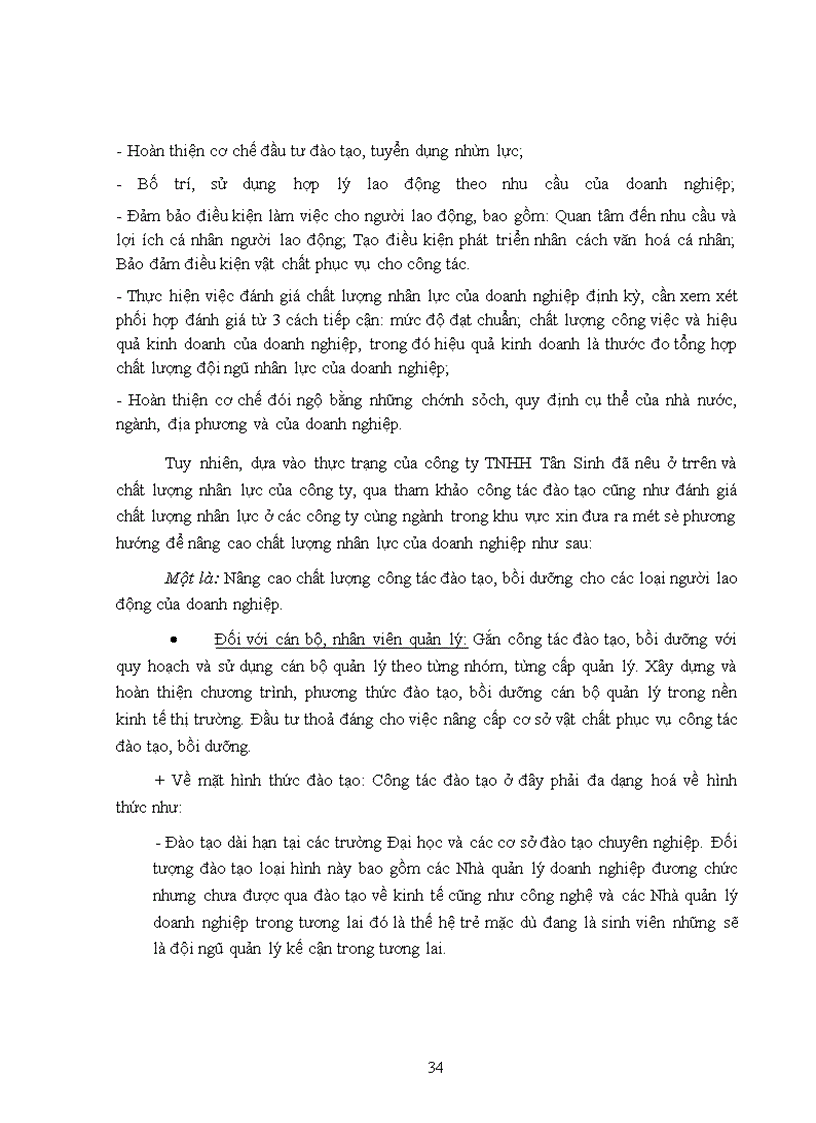 image for page Chất lượng nhân lực của doanh nghiệp