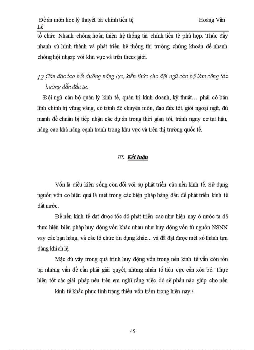 image for page Lý luận chung về huy động vốn cho sự phát triển kinh tế ở Việt Nam hiện nay