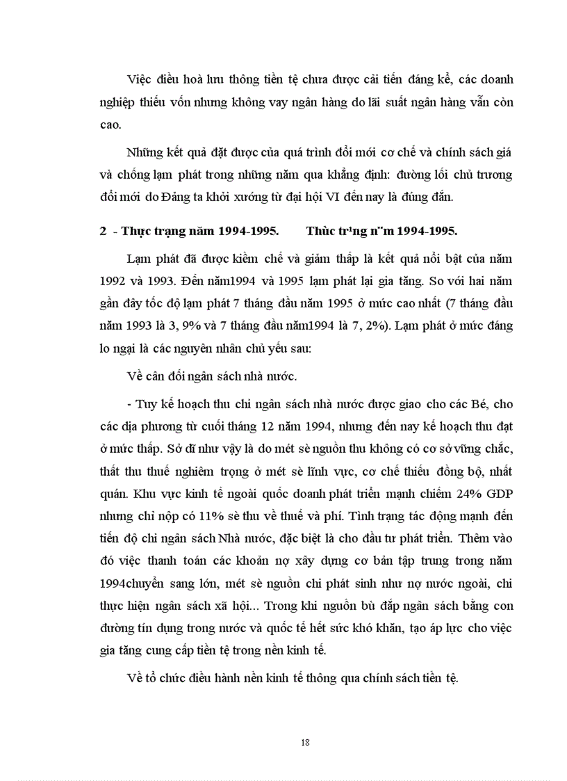 image for page Kiềm chế lạm phát và chống lạm phát ở nước ta