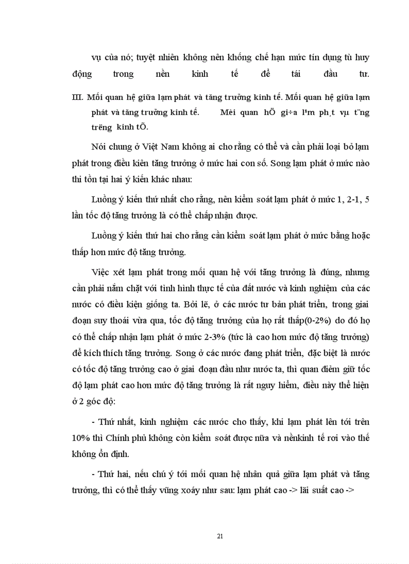 image for page Kiềm chế lạm phát và chống lạm phát ở nước ta