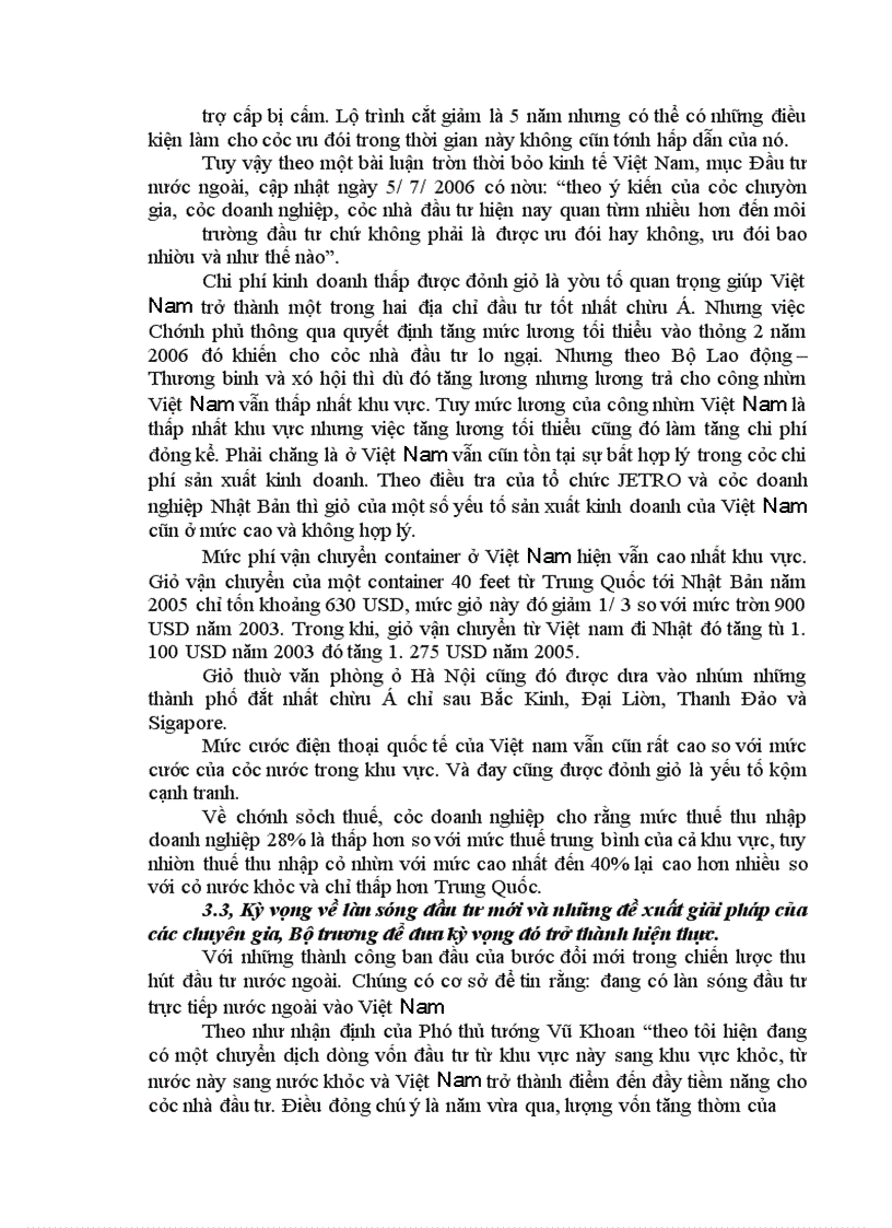 image for page Tìm hiểu những đổi mới trong cuộc sống khuyến khích đầu tư nước ngoài của Việt Nam