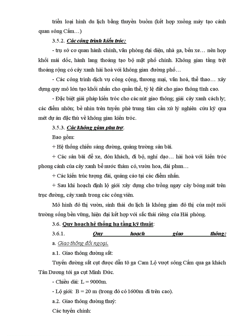 image for page Nội dung quy hoạch chi tiết khu đô thị bắc sông Cấm