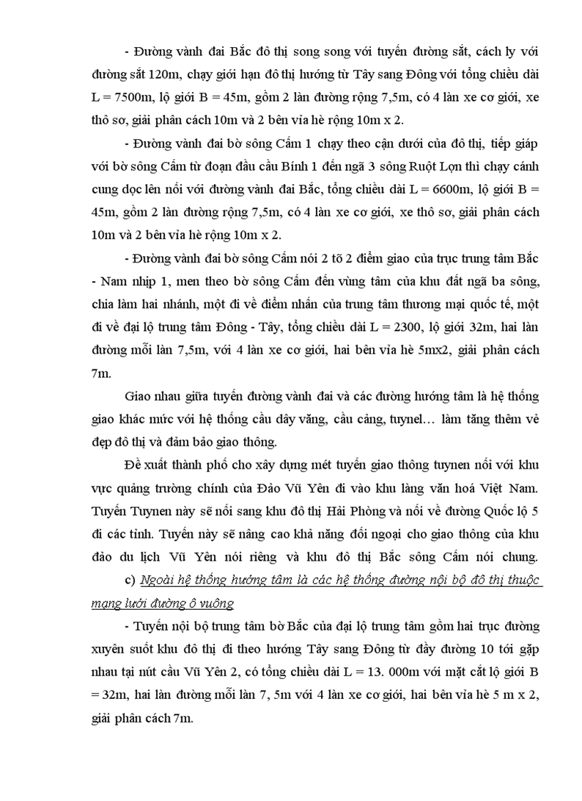 image for page Nội dung quy hoạch chi tiết khu đô thị bắc sông Cấm