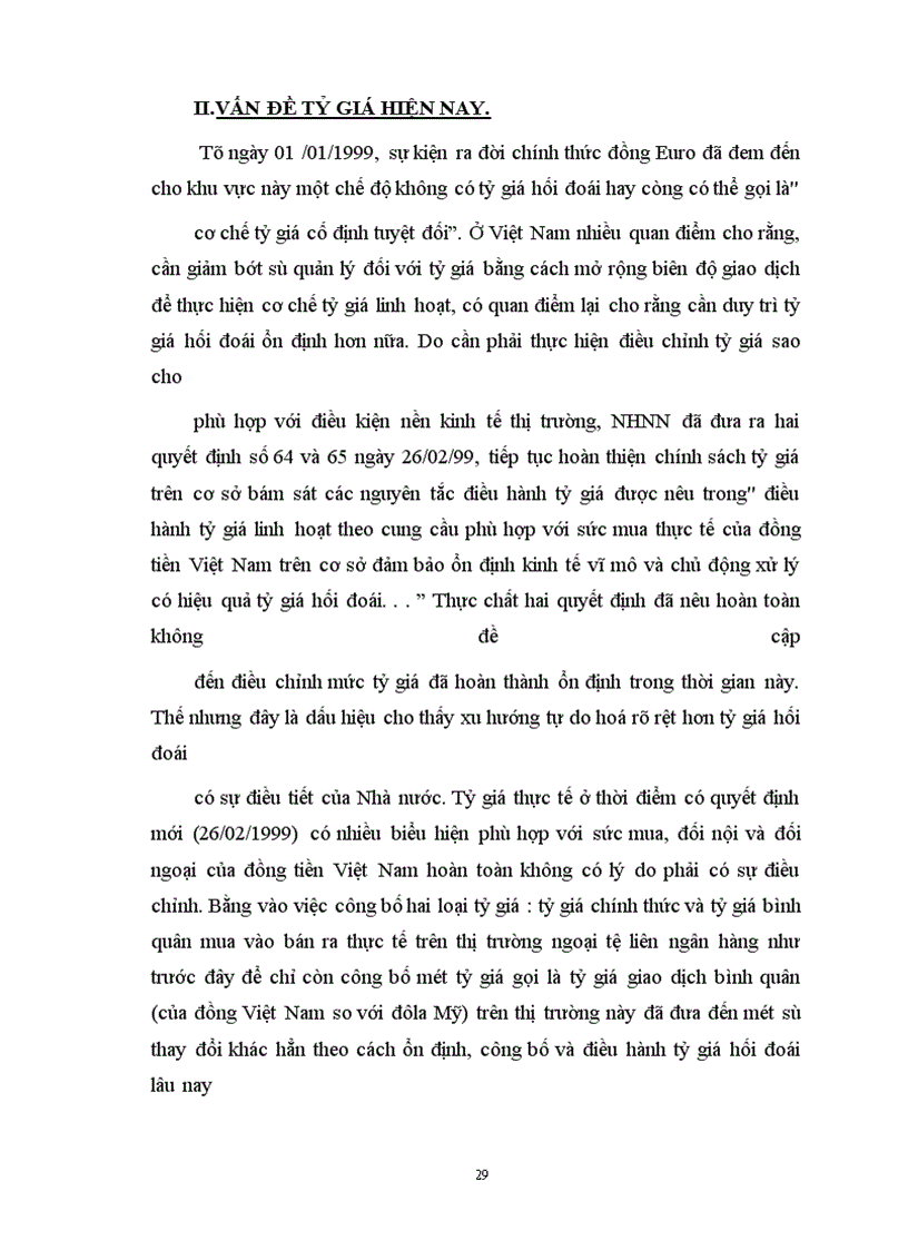 image for page Tỷ giá hối đoái và vấn đề tỷ giá hối đoái ở Việt Nam hiện nay