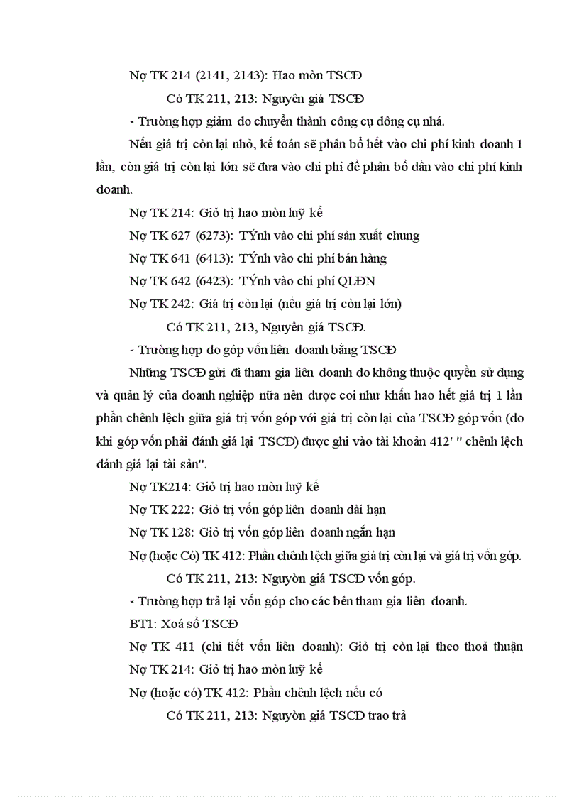 image for page Lý luận về khấu hao TSCĐ và hạch toán khấu hao TSCĐ