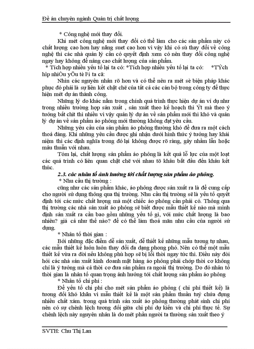 image for page Chất lượng vàchất lượng sản phẩm áo phông tại Tổng công ty may Việt Nam