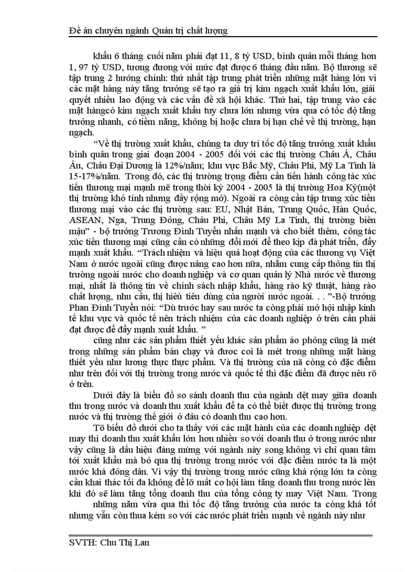 image for page Chất lượng vàchất lượng sản phẩm áo phông tại Tổng công ty may Việt Nam