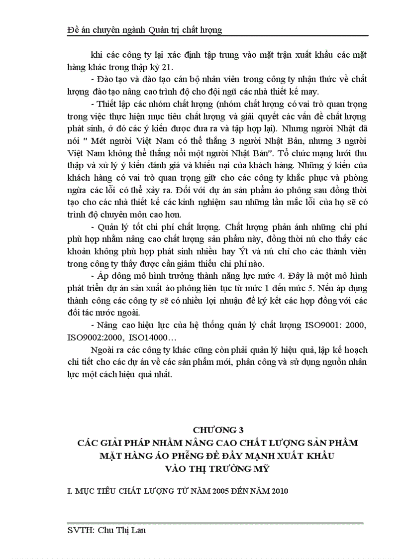 image for page Chất lượng vàchất lượng sản phẩm áo phông tại Tổng công ty may Việt Nam