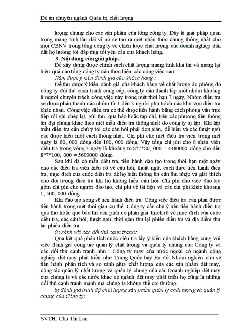 image for page Chất lượng vàchất lượng sản phẩm áo phông tại Tổng công ty may Việt Nam