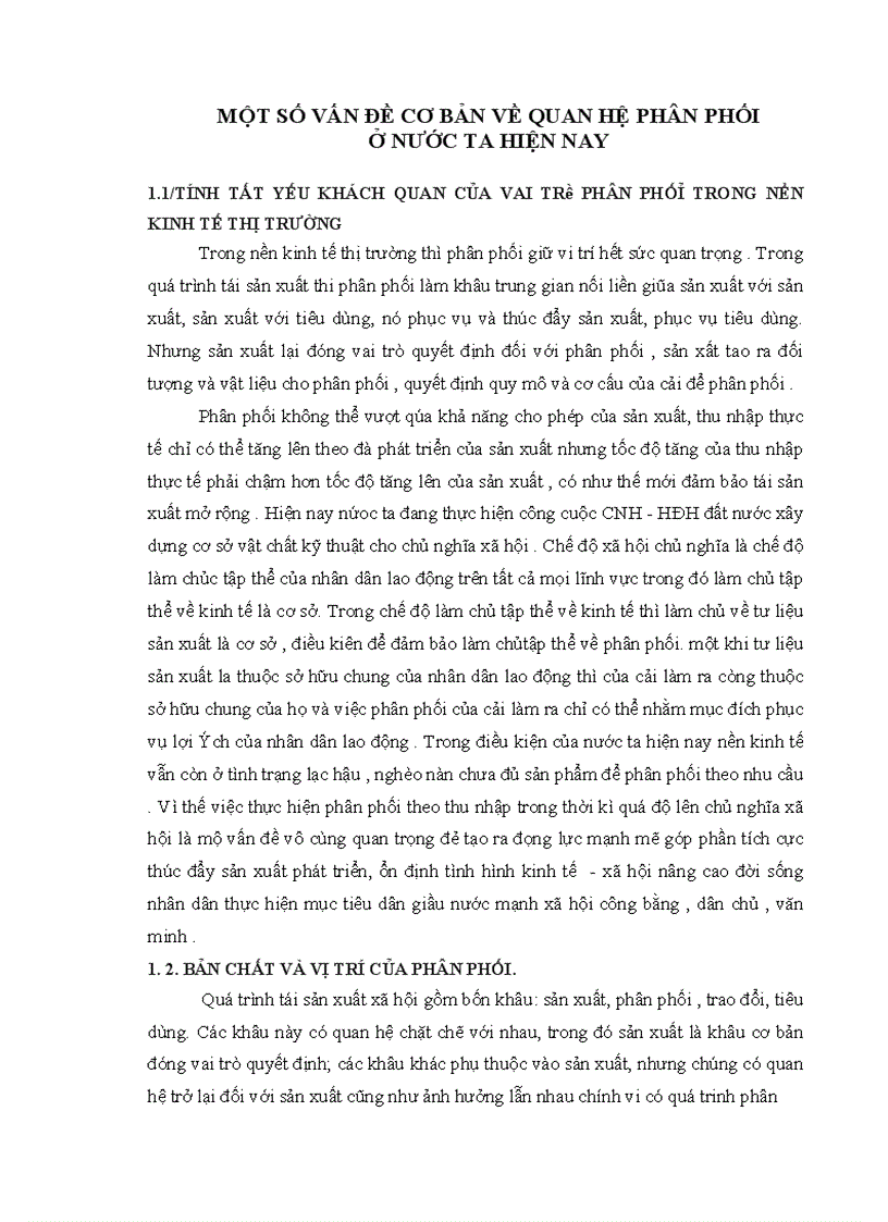 image for page Quan hệ phân phối ở nứoc ta và những giải pháp hoàn thiện quan hệ phân phối ở nứoc ta hiện nay
