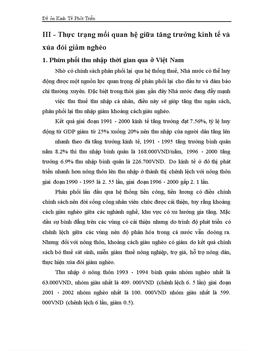 image for page Mối quan hệ của tăng trưởng kinh tế đến xóa đói giảm nghèo ở Việt Nam