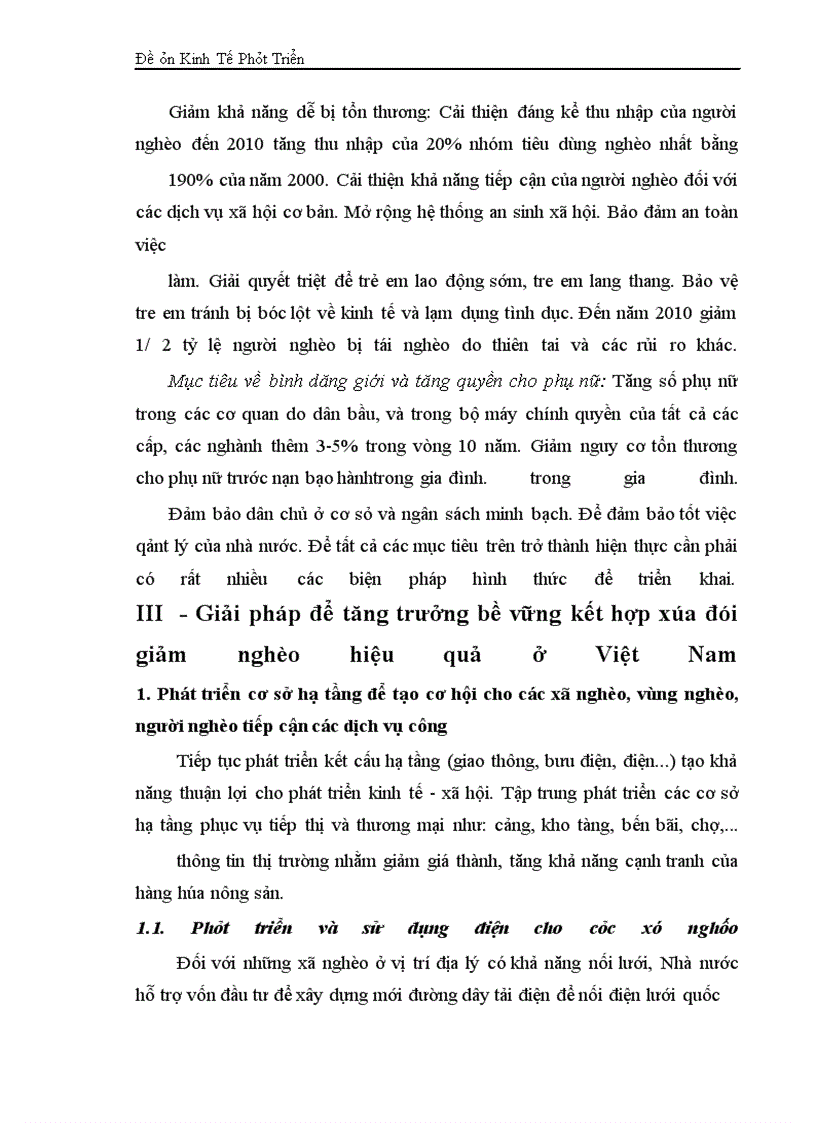 image for page Mối quan hệ của tăng trưởng kinh tế đến xóa đói giảm nghèo ở Việt Nam