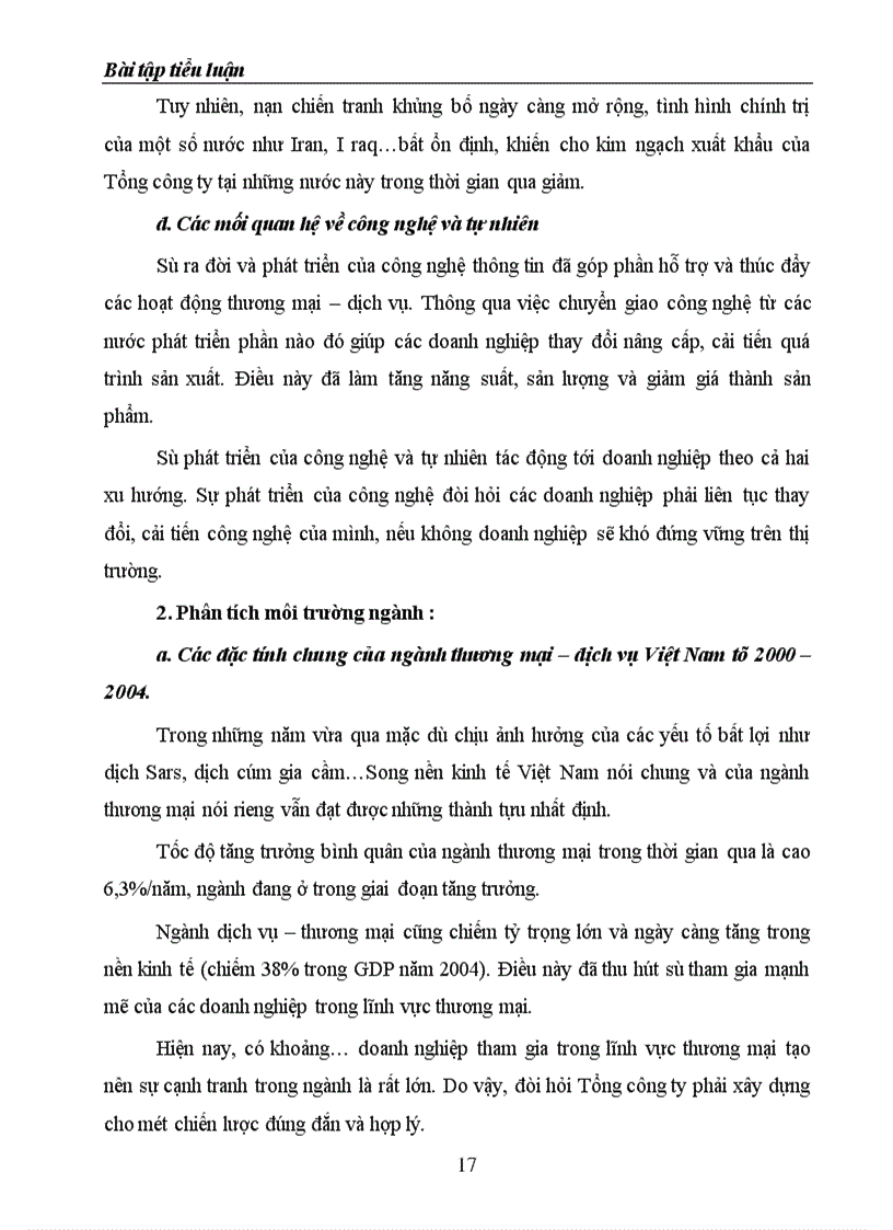 image for page Tiểu luận về xây dựng chiến lược kinh doanh