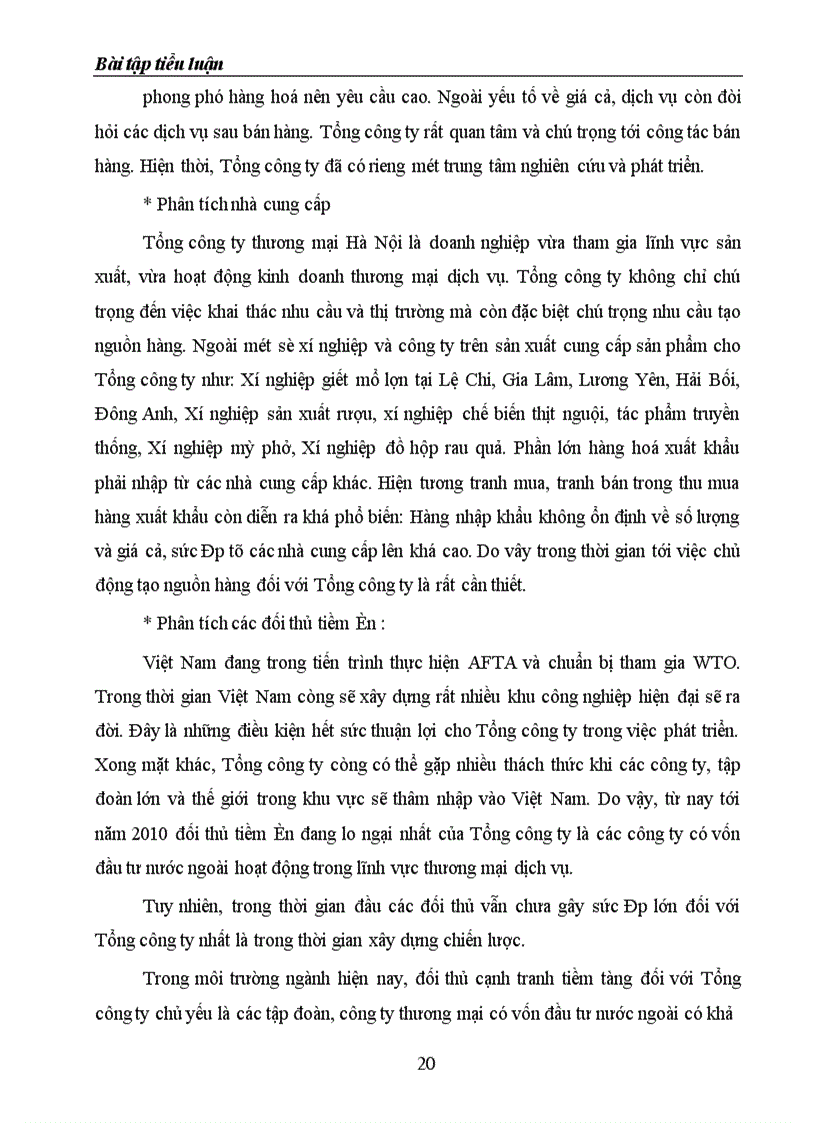 image for page Tiểu luận về xây dựng chiến lược kinh doanh