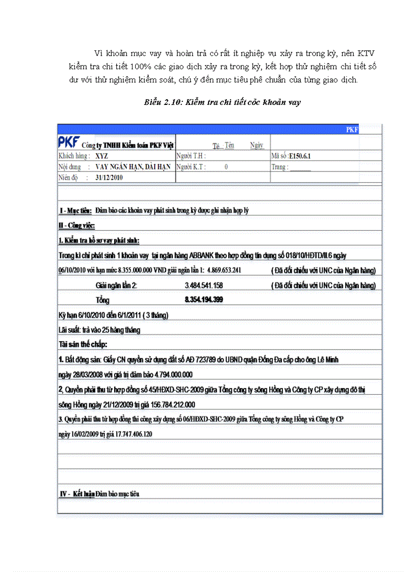 image for page Thực trạng vận dụng quy trình kiểm toán vào kiểm toán chu trình huy động vốn vay và hoàn trả trong kiểm toán BCTC