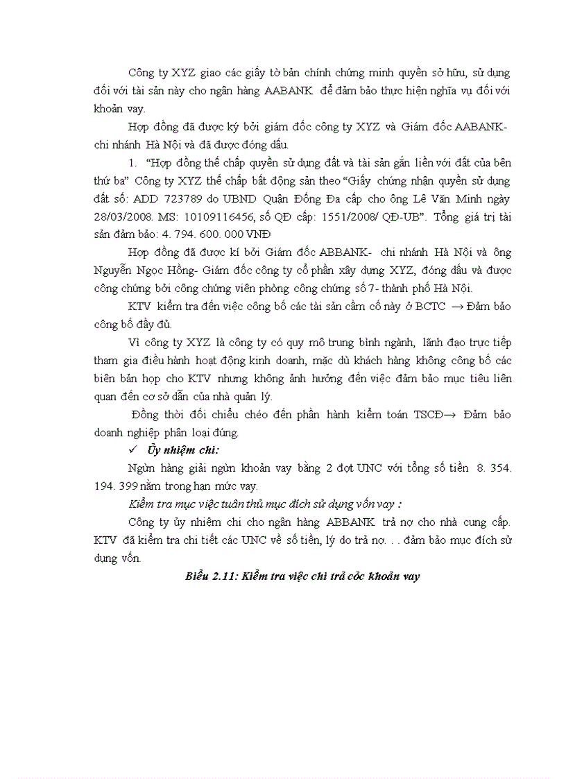 image for page Thực trạng vận dụng quy trình kiểm toán vào kiểm toán chu trình huy động vốn vay và hoàn trả trong kiểm toán BCTC