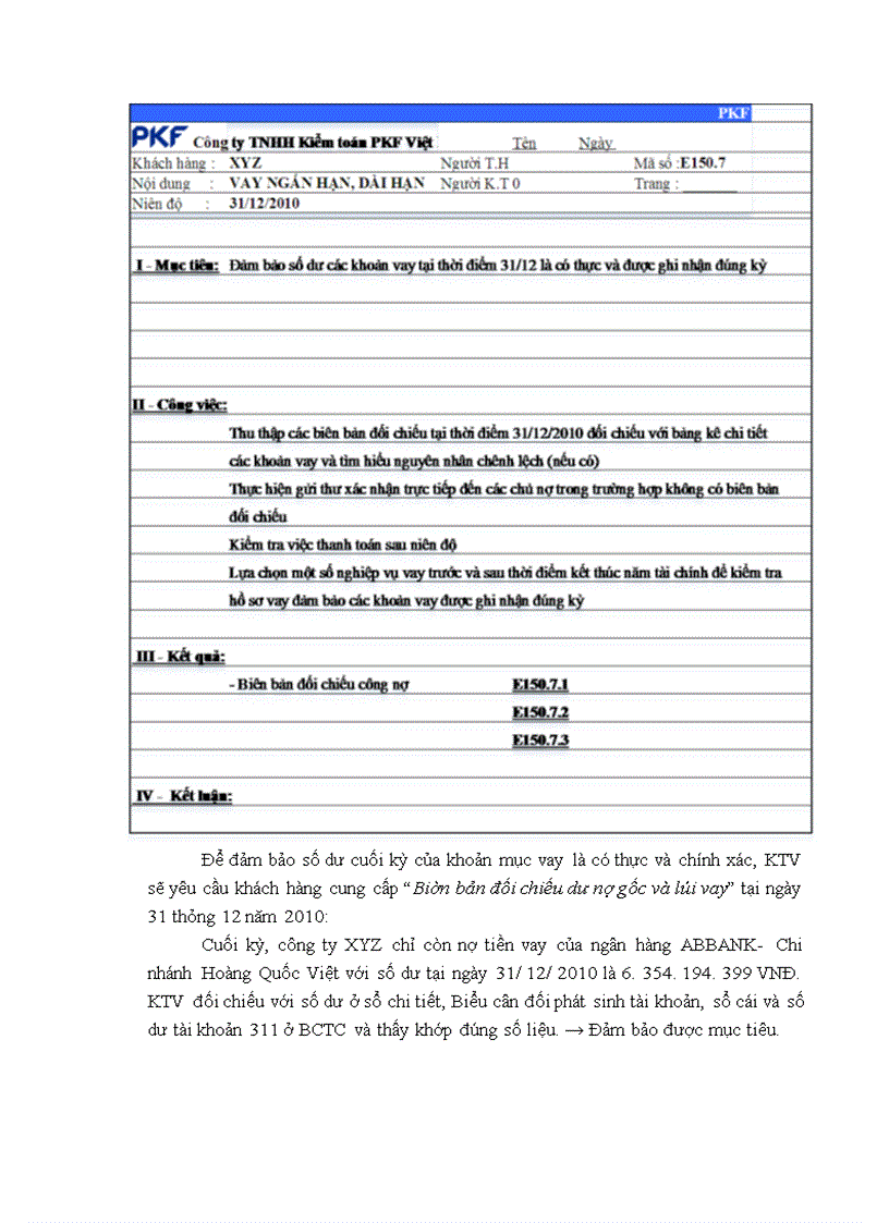 image for page Thực trạng vận dụng quy trình kiểm toán vào kiểm toán chu trình huy động vốn vay và hoàn trả trong kiểm toán BCTC