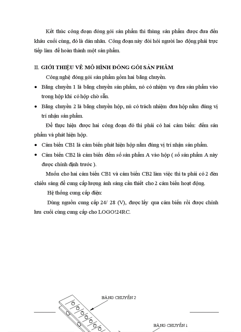 image for page XÂY DựNG Hệ THốNG ĐIềU KHIểN Đóng gói sản phẩm dùng thiết bị điều khiển khả trình LOGO!24RC