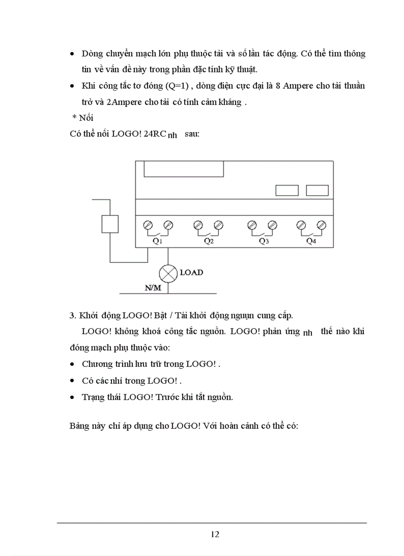 image for page XÂY DựNG Hệ THốNG ĐIềU KHIểN Đóng gói sản phẩm dùng thiết bị điều khiển khả trình LOGO!24RC