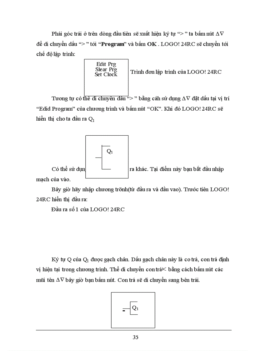 image for page XÂY DựNG Hệ THốNG ĐIềU KHIểN Đóng gói sản phẩm dùng thiết bị điều khiển khả trình LOGO!24RC
