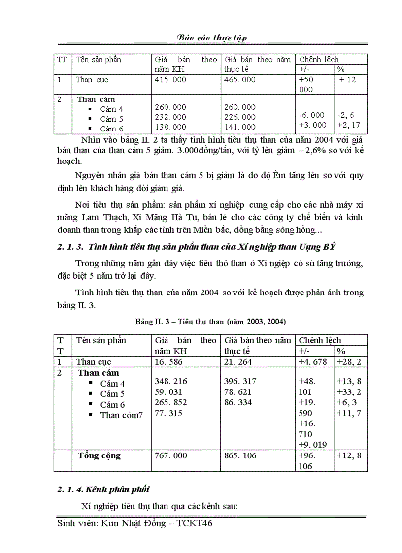 image for page Phân tích quá trình nâng cao hiệu quả kinh doanhcủa xí nghiệp than UÔNG BÍ