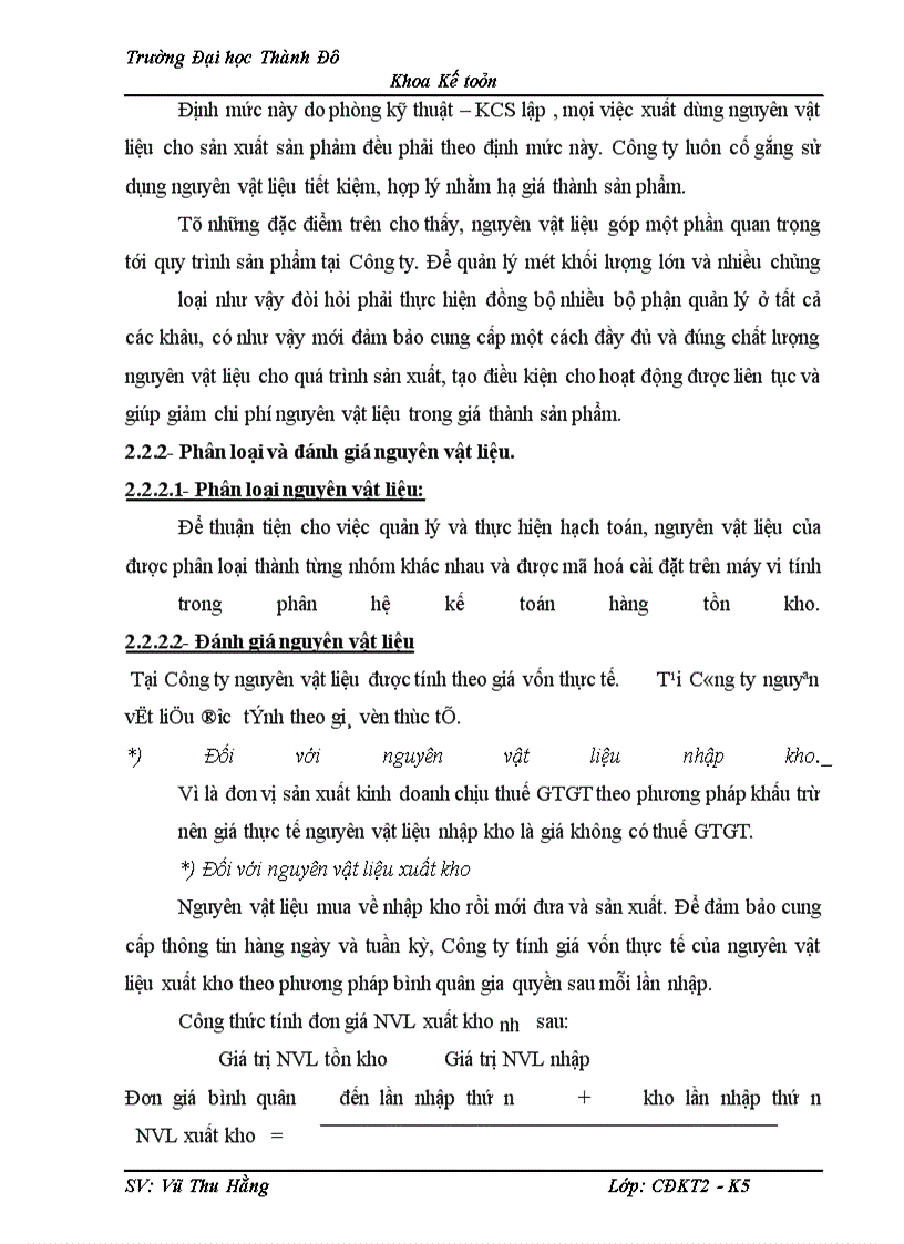 image for page Tổ chức công tác kế toán nguyên vật liệu và phân tích tình hình quản lý, sử dụng nguyên vật liệu tại Công ty ĐẠI NAM