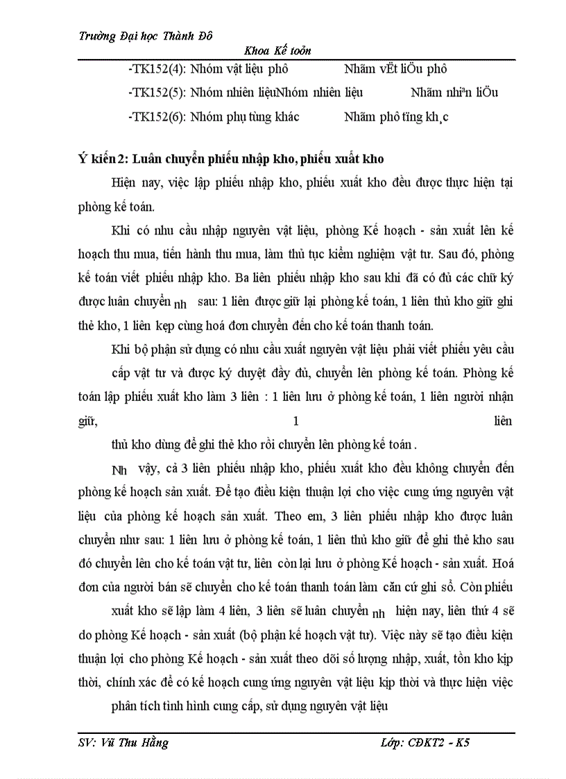 image for page Tổ chức công tác kế toán nguyên vật liệu và phân tích tình hình quản lý, sử dụng nguyên vật liệu tại Công ty ĐẠI NAM