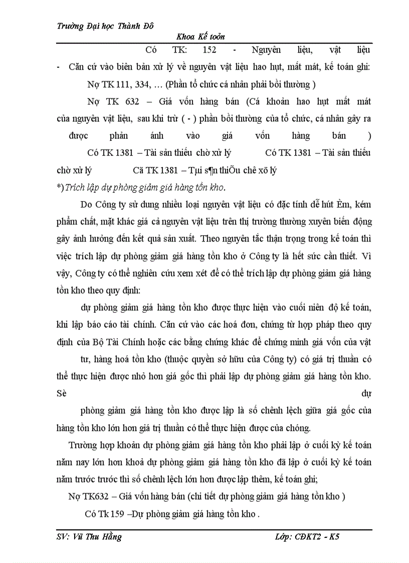 image for page Tổ chức công tác kế toán nguyên vật liệu và phân tích tình hình quản lý, sử dụng nguyên vật liệu tại Công ty ĐẠI NAM