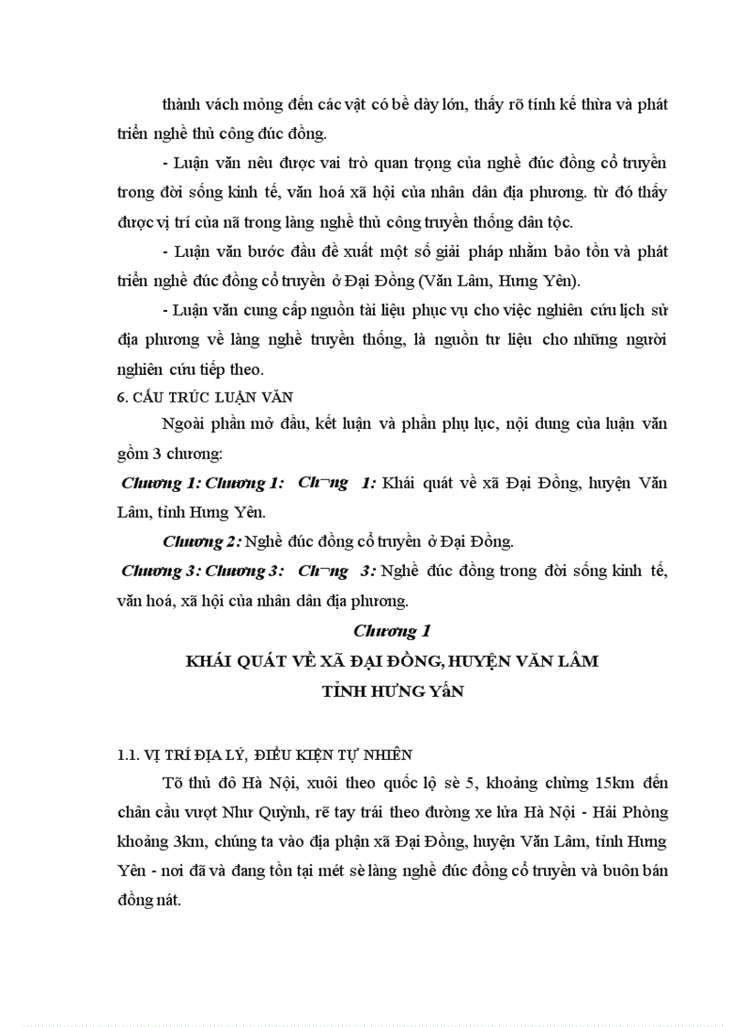 image for page Nghề đúc đồng ở xã Đại Đồng huyện Văn Lâm, tỉnh Hưng Yên - Truyền thống và hiện đại
