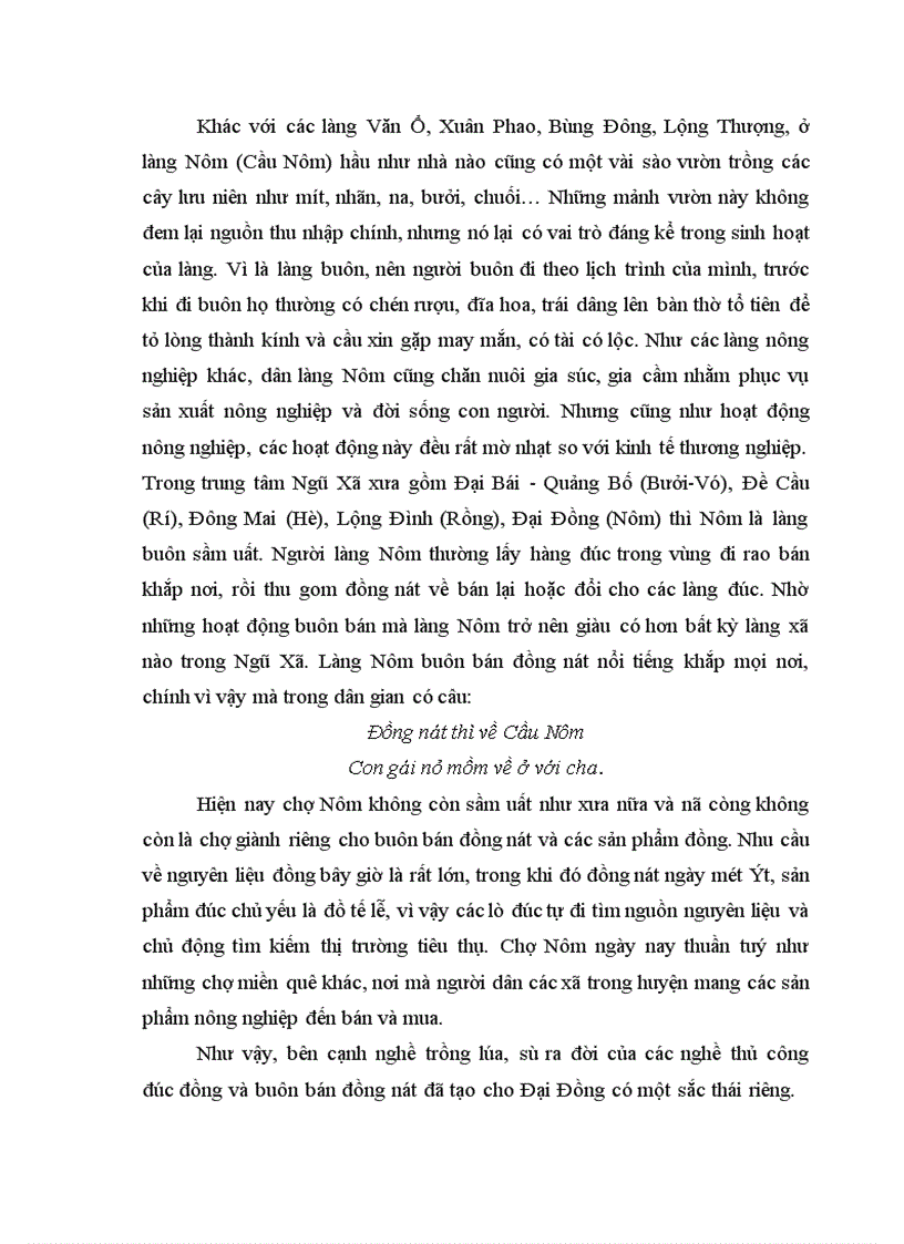 image for page Nghề đúc đồng ở xã Đại Đồng huyện Văn Lâm, tỉnh Hưng Yên - Truyền thống và hiện đại