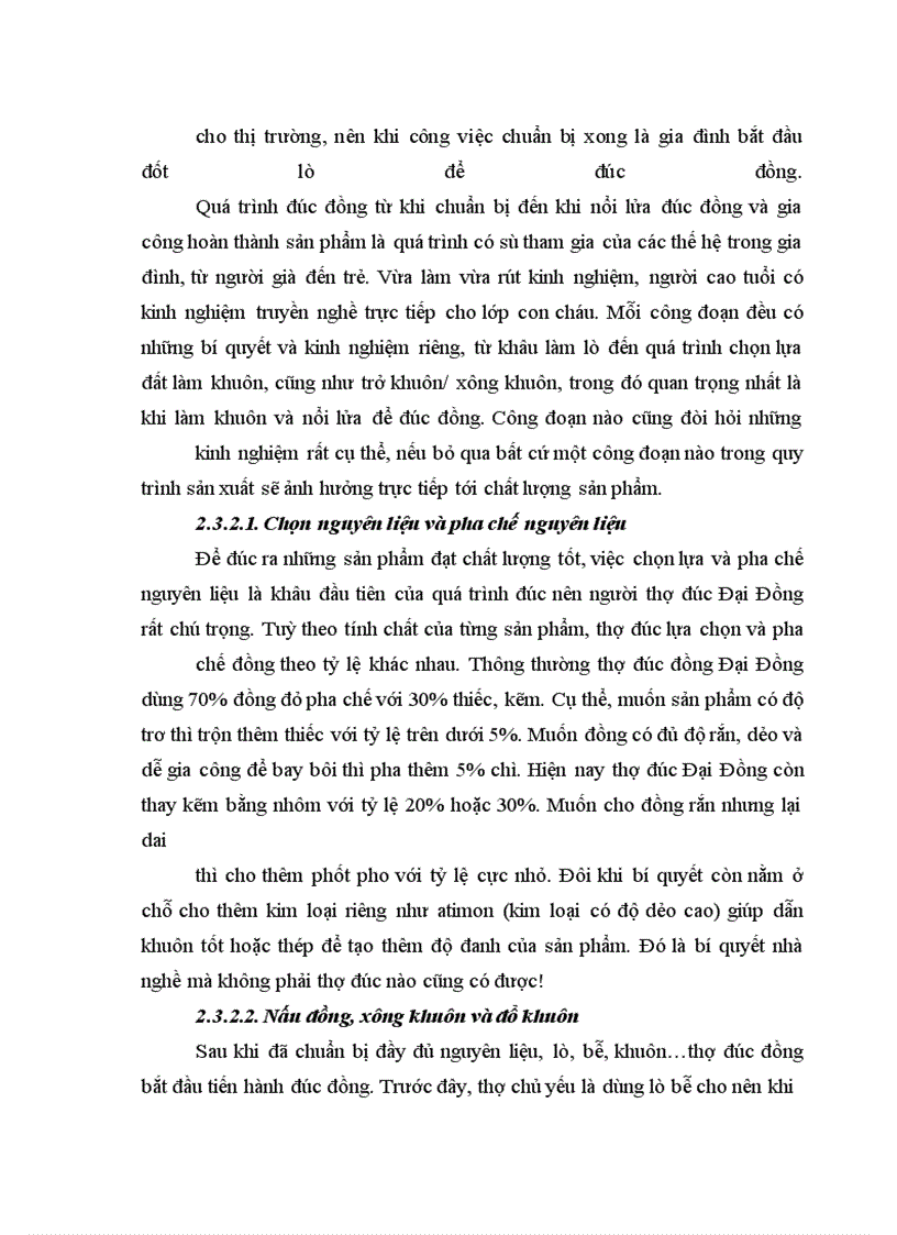image for page Nghề đúc đồng ở xã Đại Đồng huyện Văn Lâm, tỉnh Hưng Yên - Truyền thống và hiện đại