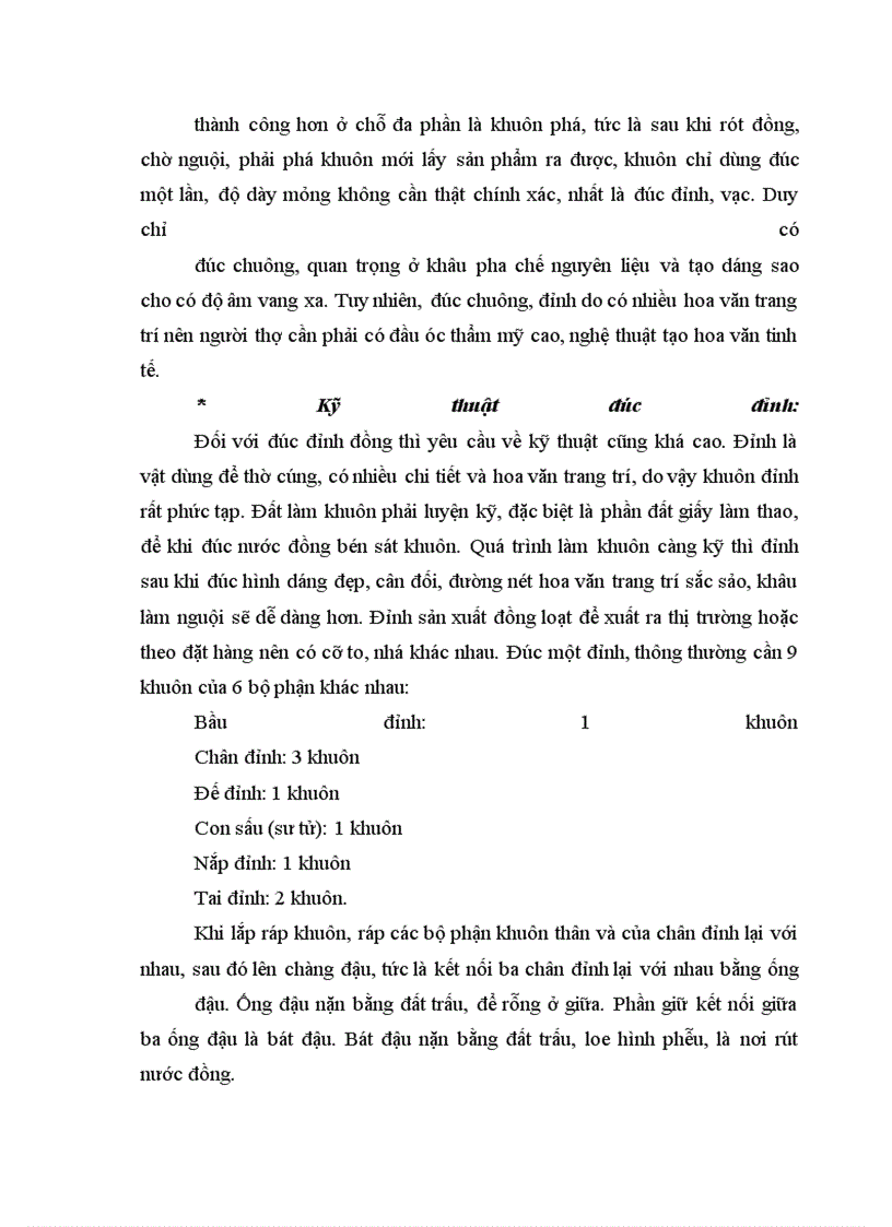 image for page Nghề đúc đồng ở xã Đại Đồng huyện Văn Lâm, tỉnh Hưng Yên - Truyền thống và hiện đại