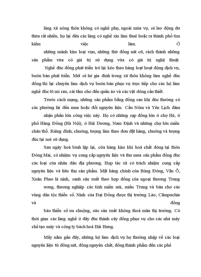 image for page Nghề đúc đồng ở xã Đại Đồng huyện Văn Lâm, tỉnh Hưng Yên - Truyền thống và hiện đại