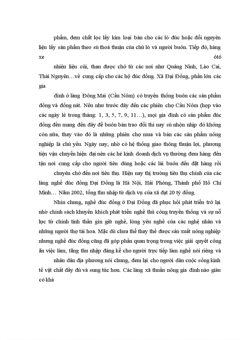 image for page Nghề đúc đồng ở xã Đại Đồng huyện Văn Lâm, tỉnh Hưng Yên - Truyền thống và hiện đại