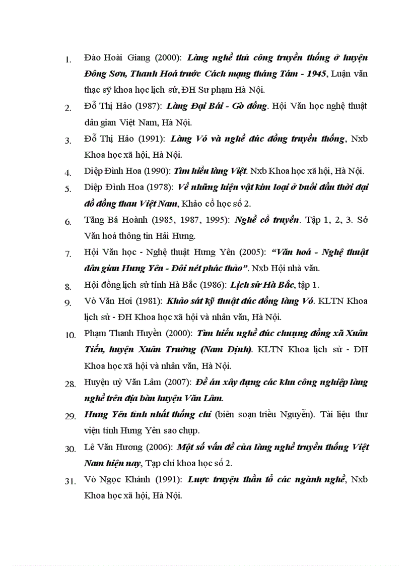 image for page Nghề đúc đồng ở xã Đại Đồng huyện Văn Lâm, tỉnh Hưng Yên - Truyền thống và hiện đại