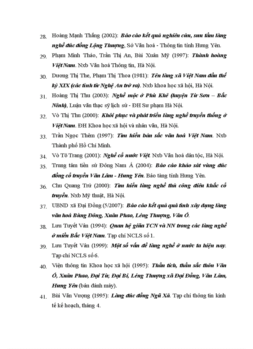 image for page Nghề đúc đồng ở xã Đại Đồng huyện Văn Lâm, tỉnh Hưng Yên - Truyền thống và hiện đại