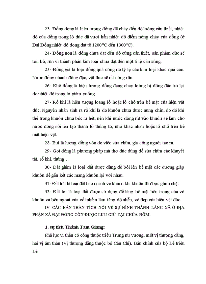 image for page Nghề đúc đồng ở xã Đại Đồng huyện Văn Lâm, tỉnh Hưng Yên - Truyền thống và hiện đại