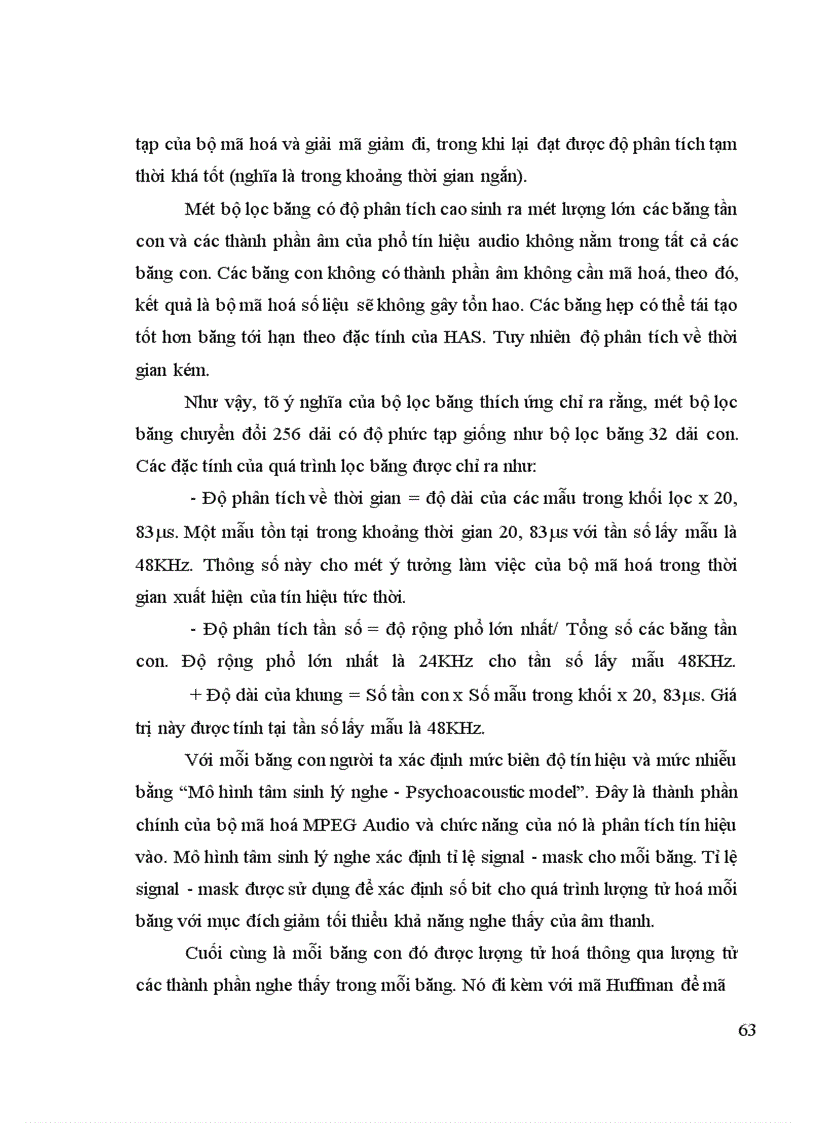 image for page Nén tín hiệu audio theo tiêu chuẩn MPEG -2 và các ứng dụng