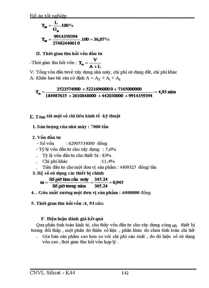 image for page Thiết kế nhà máy sản xuất VLCL cao nhôm với hàm lượng nhôm Oxít (Al203