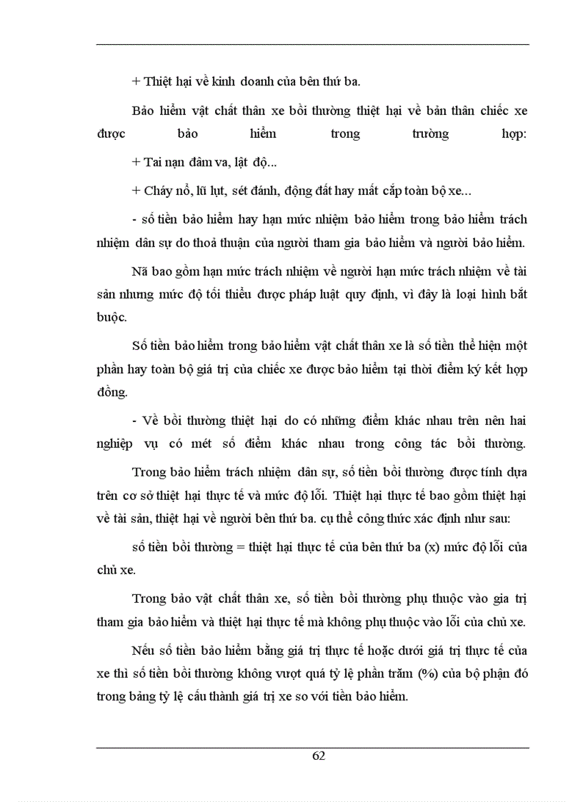 image for page Việc triển khai nghiệp vụ bảo hiểm trách nhiệm dân sự của chủ xe cơ giới đối với người thứ ba ------------------ việc đề phòng và hạn chế tổn thất đặc biệt trong lĩnh vực giao thông vận tải