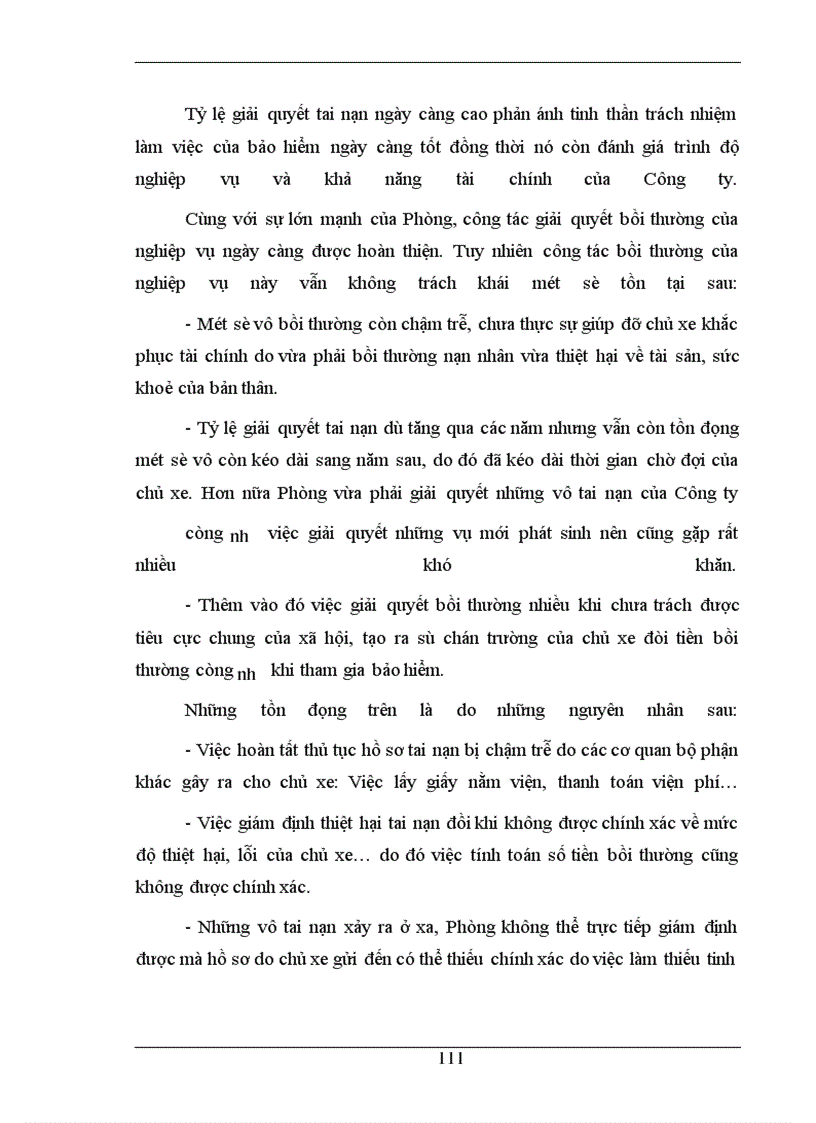 image for page Việc triển khai nghiệp vụ bảo hiểm trách nhiệm dân sự của chủ xe cơ giới đối với người thứ ba ------------------ việc đề phòng và hạn chế tổn thất đặc biệt trong lĩnh vực giao thông vận tải