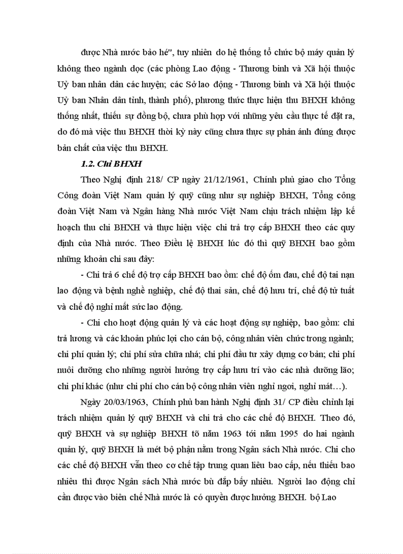 image for page Quản lý hoạt động thu - chi BHXH ở Việt Nam