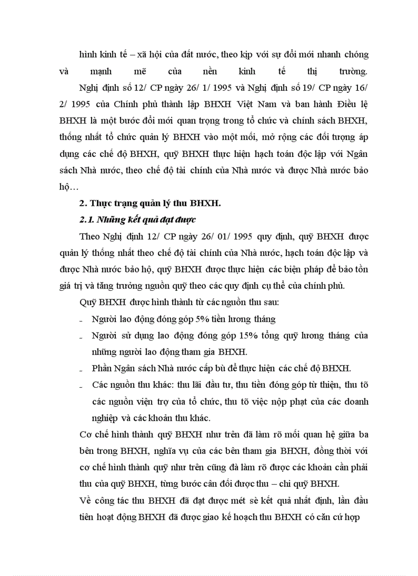 image for page Quản lý hoạt động thu - chi BHXH ở Việt Nam